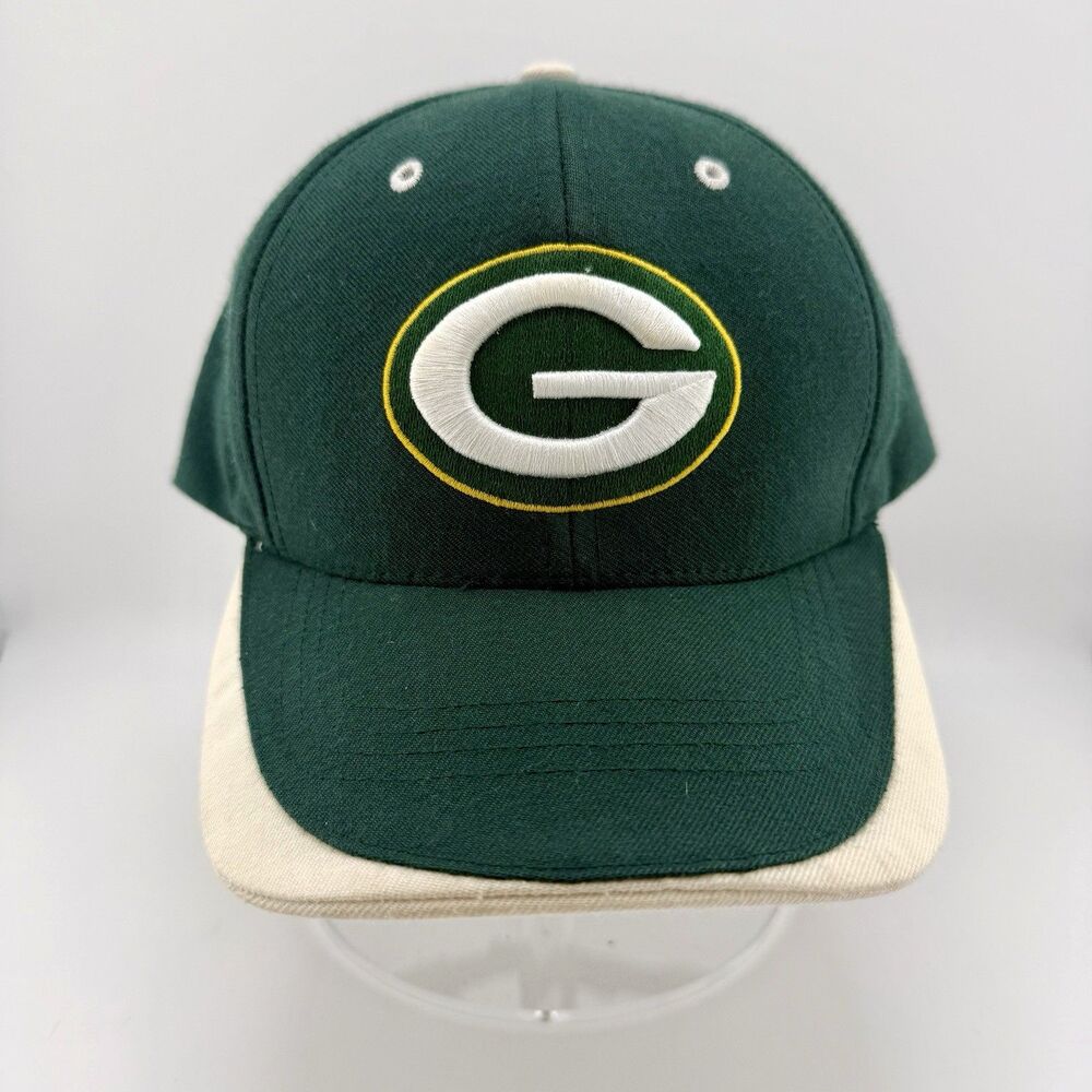 RARE Vintage 90's Twins Enterprise Green Bay Packers NFL Licensed Hat Preowned